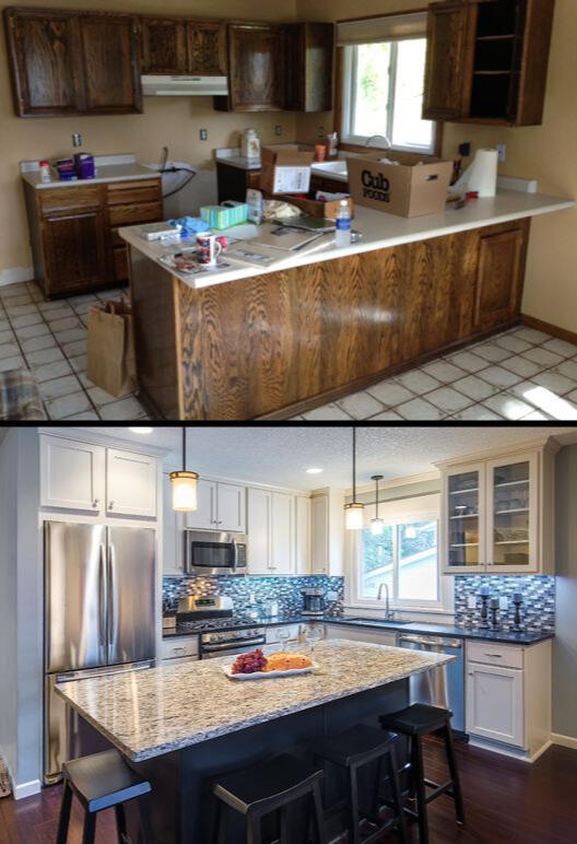 West Seattle Kitchen Remodel Before & After
